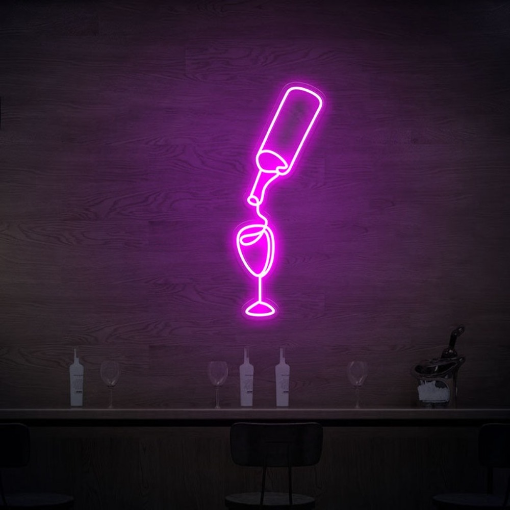 Wine Beer Store - Wijn Led Neon Sign verlichting USB