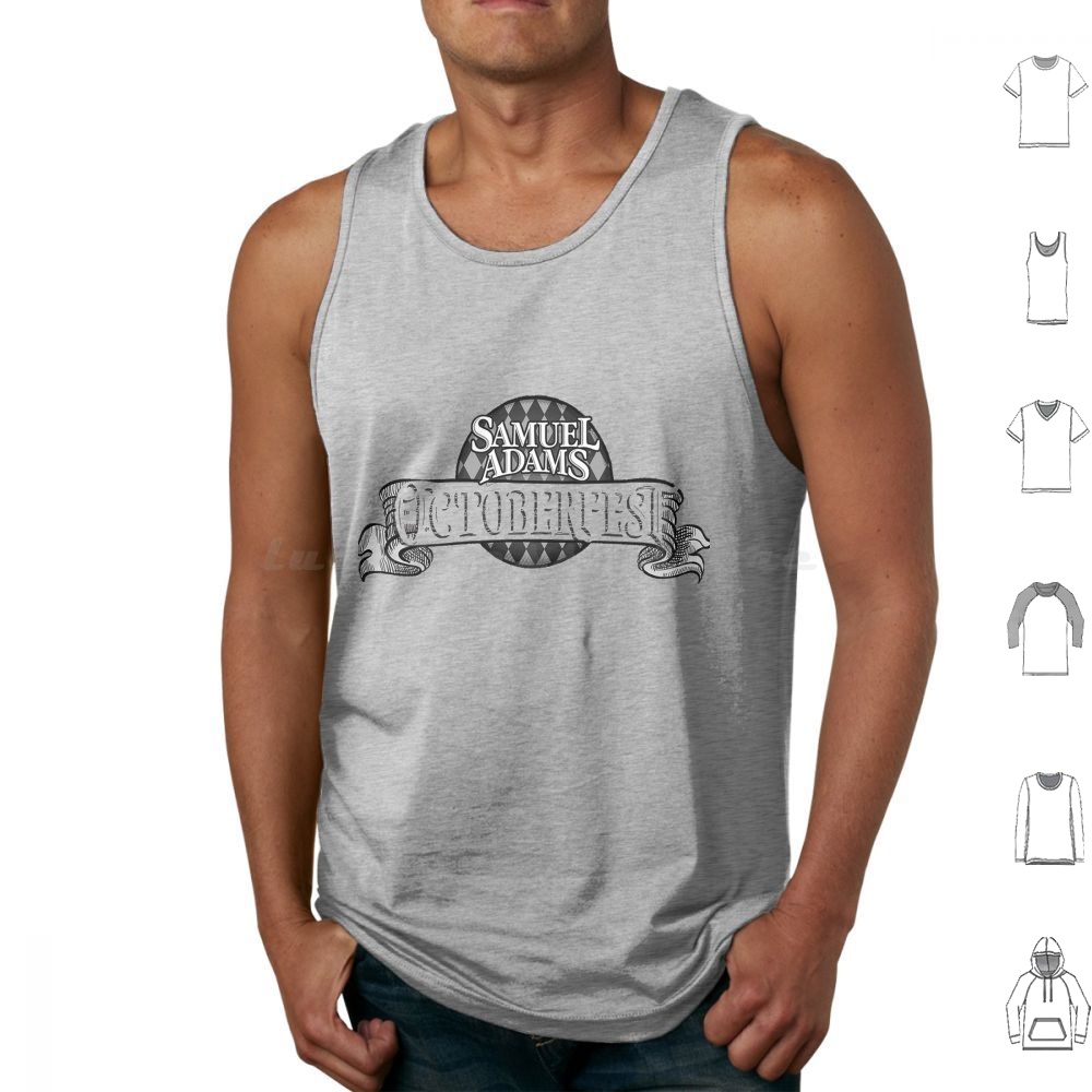 Wine Beer Best - Oktober Brouwtanktops Vest Mouwloos Dronken Bier
