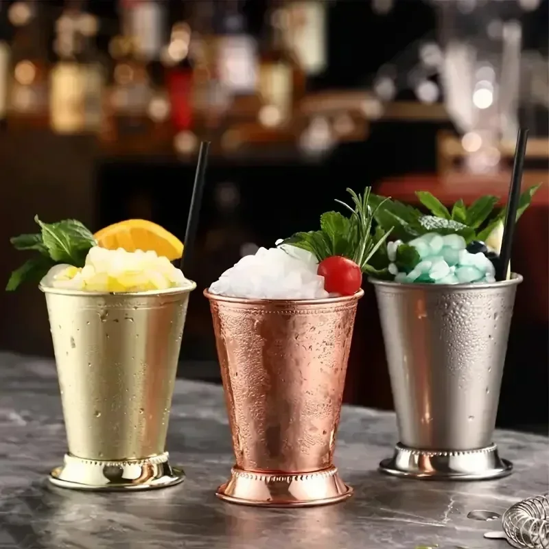 Wine Beer Mixed Drinks - RVS Mint Julep Mok - Cocktailglas