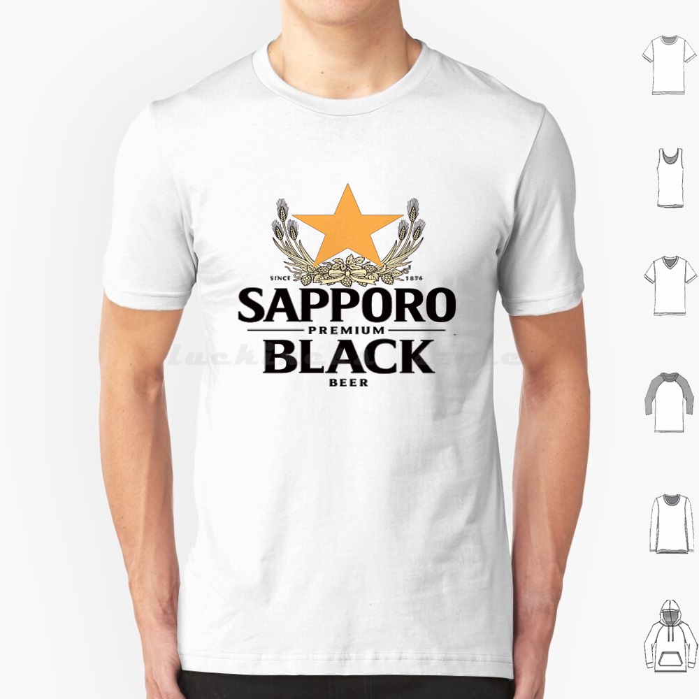 Wine Beer Best - Sapporo Malt T-shirt 6XL Katoen Cool