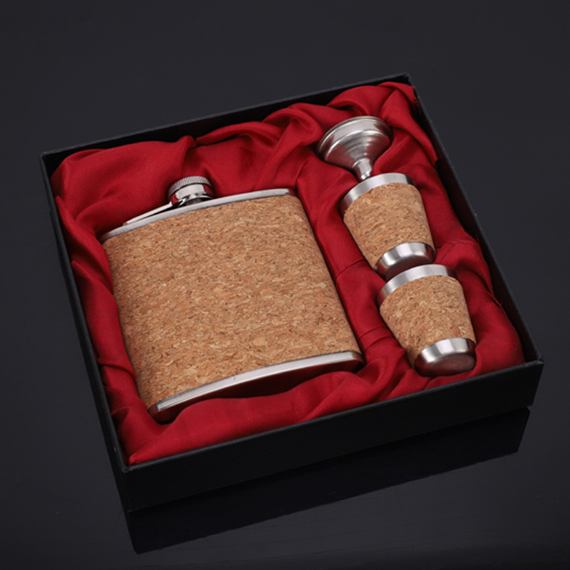 8Oz Draagbare Flagon Heupfles  - Wine Beer And Spirits recensie en prijs