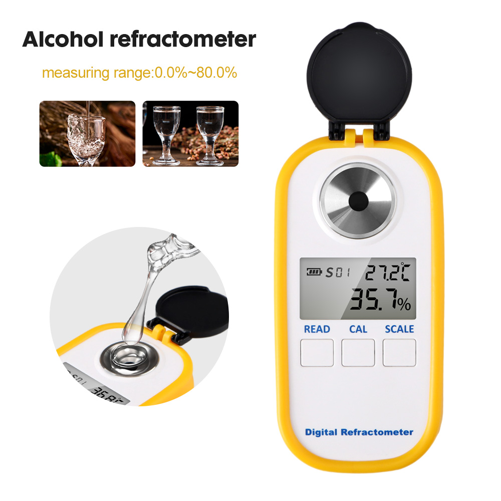 Digitale Alcohol Refractometer - Wine Beer And Spirits recensie en prijs