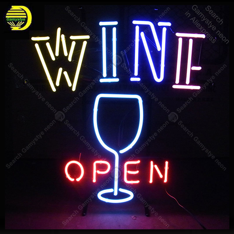 Neonbord voor OPEN WIJN en wij - Wine Beer Store recensie en prijs