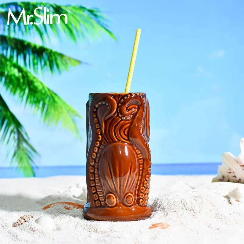 TIKI Bar Cocktailglas Hawaii T - Wine Beer Mixed Drinks recensie en prijs
